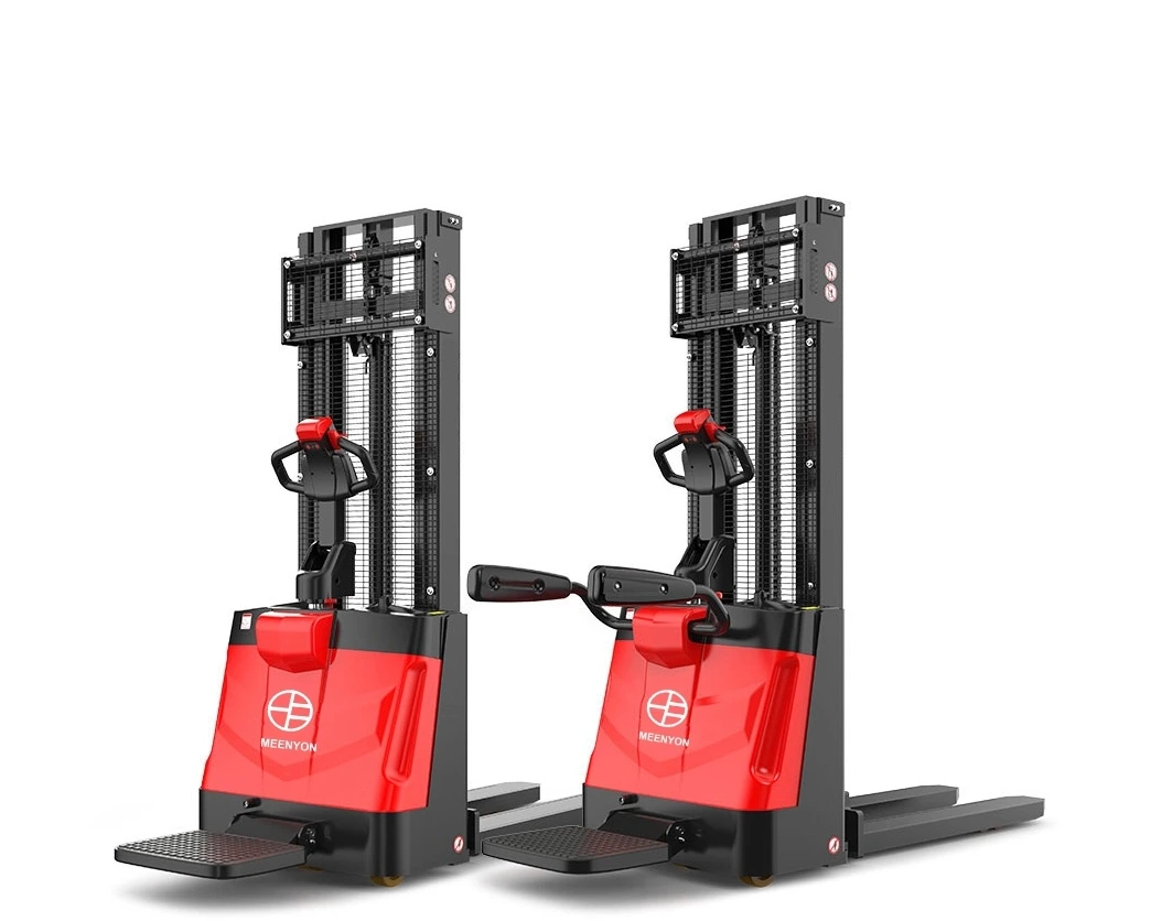 1.8-ton Ride-on Pallet Stacker ESR181 Electric Pallet Stacker